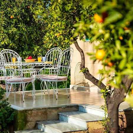 The Tower With The Orange Tree Garden Villa Ialysos  Exterior photo
