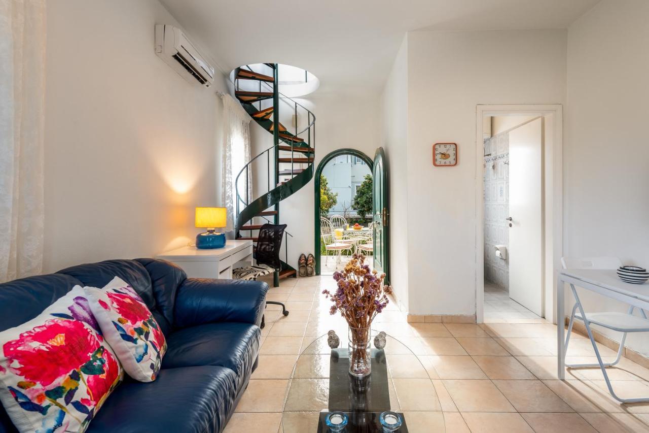 The Tower With The Orange Tree Garden Villa Ialysos  Exterior photo