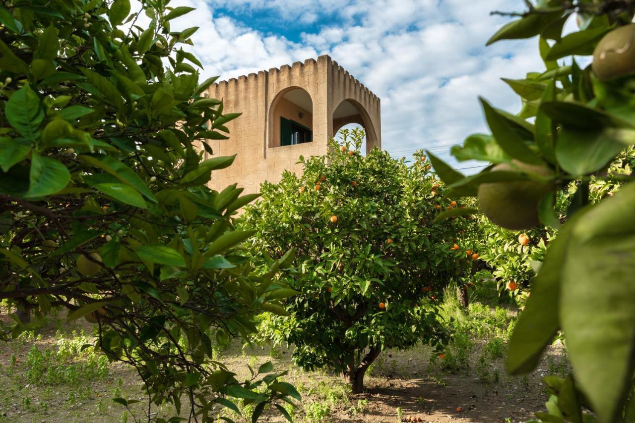 The Tower With The Orange Tree Garden Villa Ialysos  Exterior photo